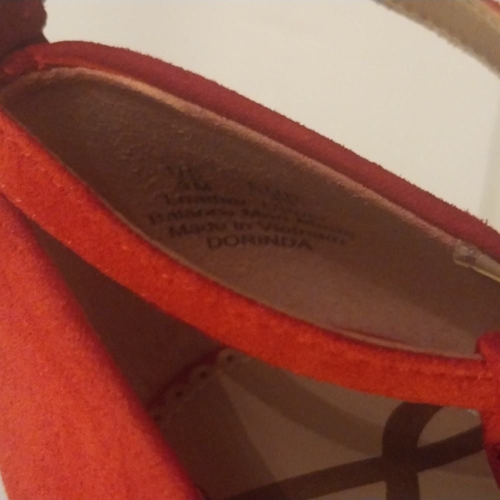 Sam Edelman ankle strap t-strap pointed toe stilettosuede leather women shoes 9M - Picture 6 of 9
